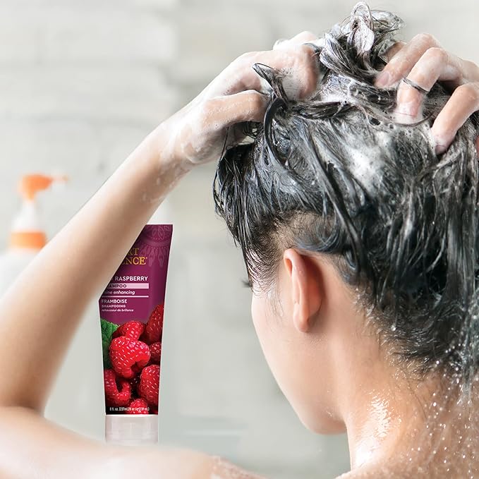 Desert Essence Red Raspberry Shine Enhancing Shampoo, 8 fl oz