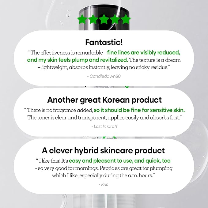 Nature Republic The First Peptide Boosting Serum | Niacinamide, Adenosine, Hydrating & Firming Facial Serum, for Fine Lines & Pores, Korean Skincare, 150ml / 5.07 fl oz