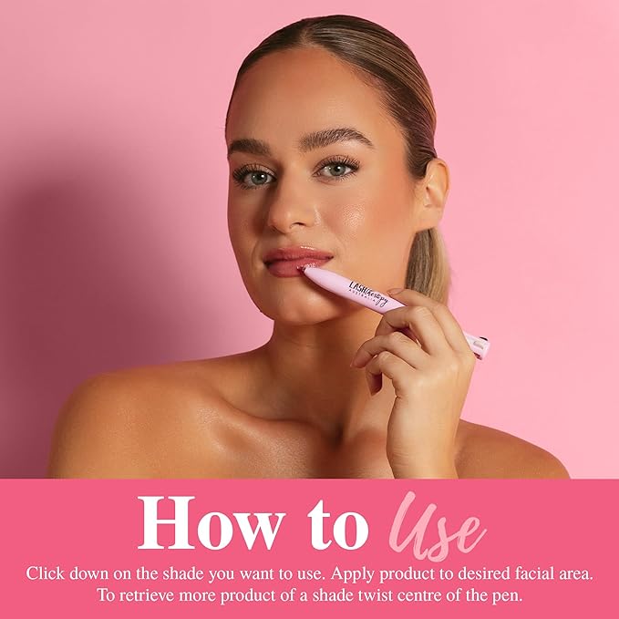 Lash Therapy 4in1 Makeup Pen, Lip Liner, Highlighter, Eyeliner, Brow Pencil
