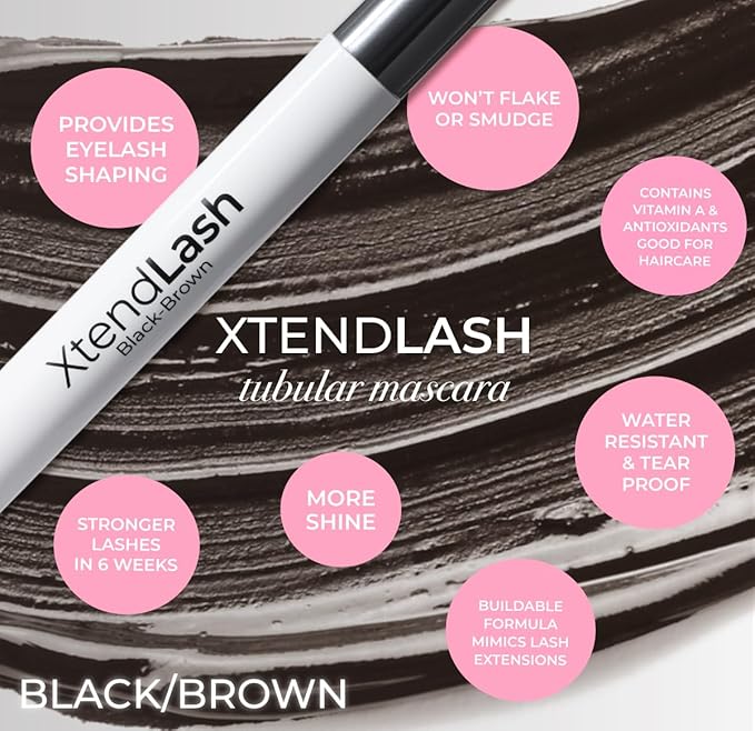 MCoBeauty XtendLash Tubing Mascara - Black Brown