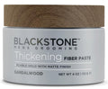 Blackstone Men's Grooming Thickening Fiber Paste Gel for Hair Styling - Adds Volume with Pliable Hold & Matte Finish | Paraben Free, Sandalwood (4 oz)