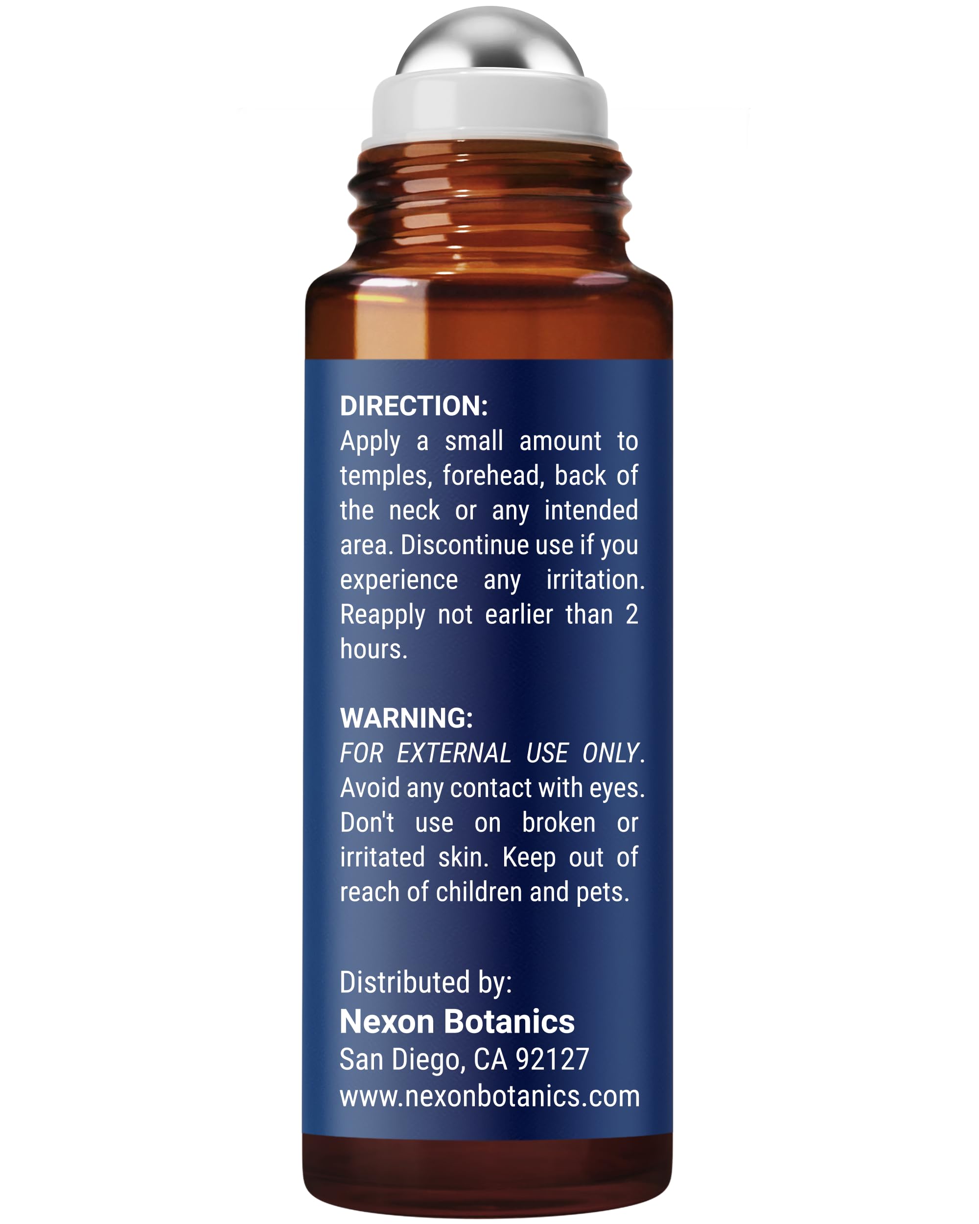 Muscle Relief Essential Oil Roll-On 10 ml - Muscle Oil for Deep Relaxation