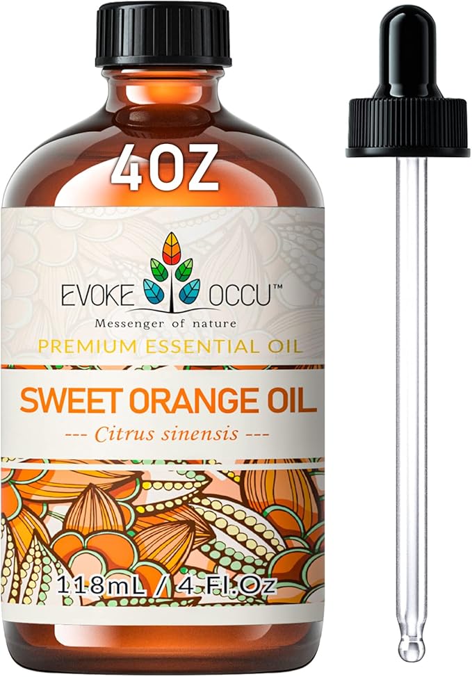 EVOKE OCCU Orange Essential Oil for Diffusers & Skin Care