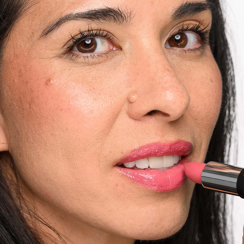 Red Apple Lipstick Audrey Lipstick for Women - Vegan Gluten Free Natural Makeup, Semi-Sheer Hydrating Lip Stick - Organic Lip Gloss with Aloe & Almond Oil