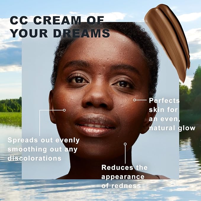 Lumene CC Color Correcting Cream Vegan Foundation 1 fl oz - 9 Deep Rich