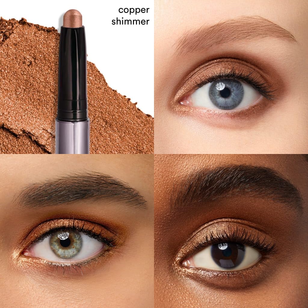 Julep Eyeshadow 101 Crème-to-Powder Eyeshadow Stick, Copper Shimmer