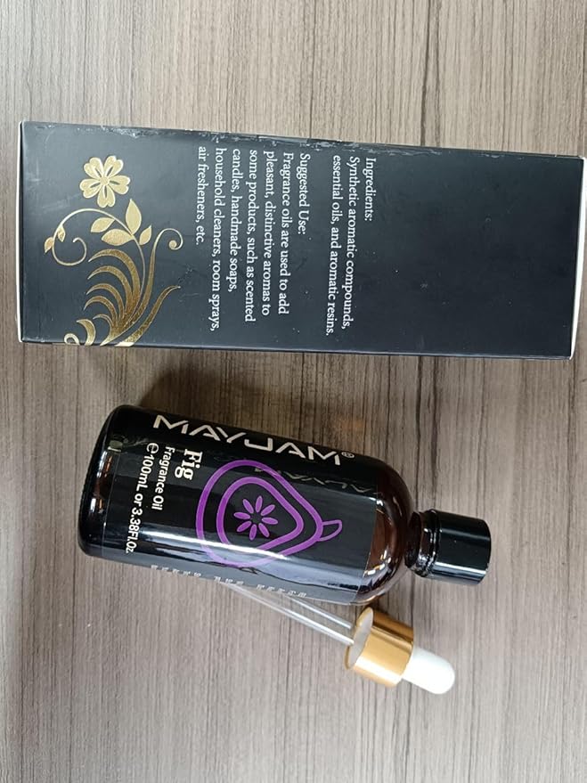 MAYJAM Fig Fragrance Oil for Diffusers for Home, 100ML/3.38FL.OZ