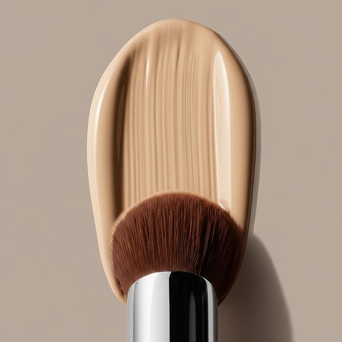 Lamora Flat Top Kabuki Foundation Brush - Liquid Cream Powder Face Brush