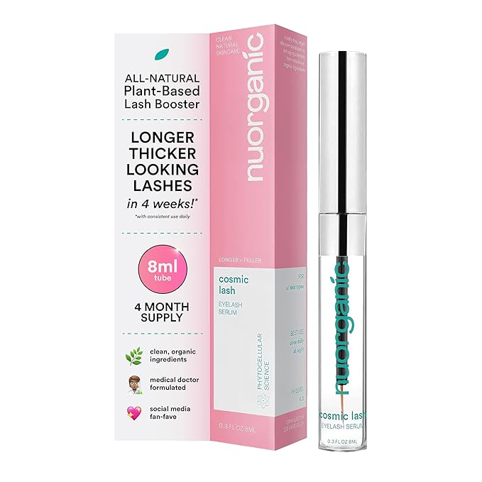 Eyelash Growth Serum, Prostaglandin-Free Lash Serum for Longer Lashes