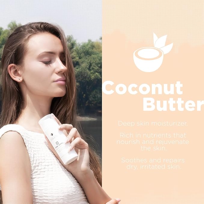 Cosmétiques Créatifs Pink Opal Moisturizing Body Lotion with Coconut Butter and Hyaluronic Acid, 3.4 fl. oz.