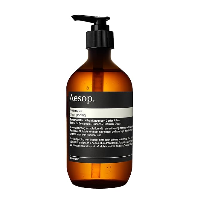 Aesop Shampoo | Gentle Purifying Shampoo for All Hair Types | Color-Safe, Lightweight Formula for Hydrated, Soft and Shiny Hair | 16.9 oz