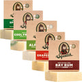 Dr. Squatch Natural Men’s Bar Soap - Cold Process Body Soap Bar with Natural Oils - Gifts for Men - Alpine Sage, Spearmint Basil, Cool Fresh Aloe, Grapefruit IPA & Bay Rum (5 oz, 5-Pack)