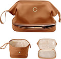 Vogewood Gifts for Women, Personalized Makeup Bags, Monogrammed Teen Gifts