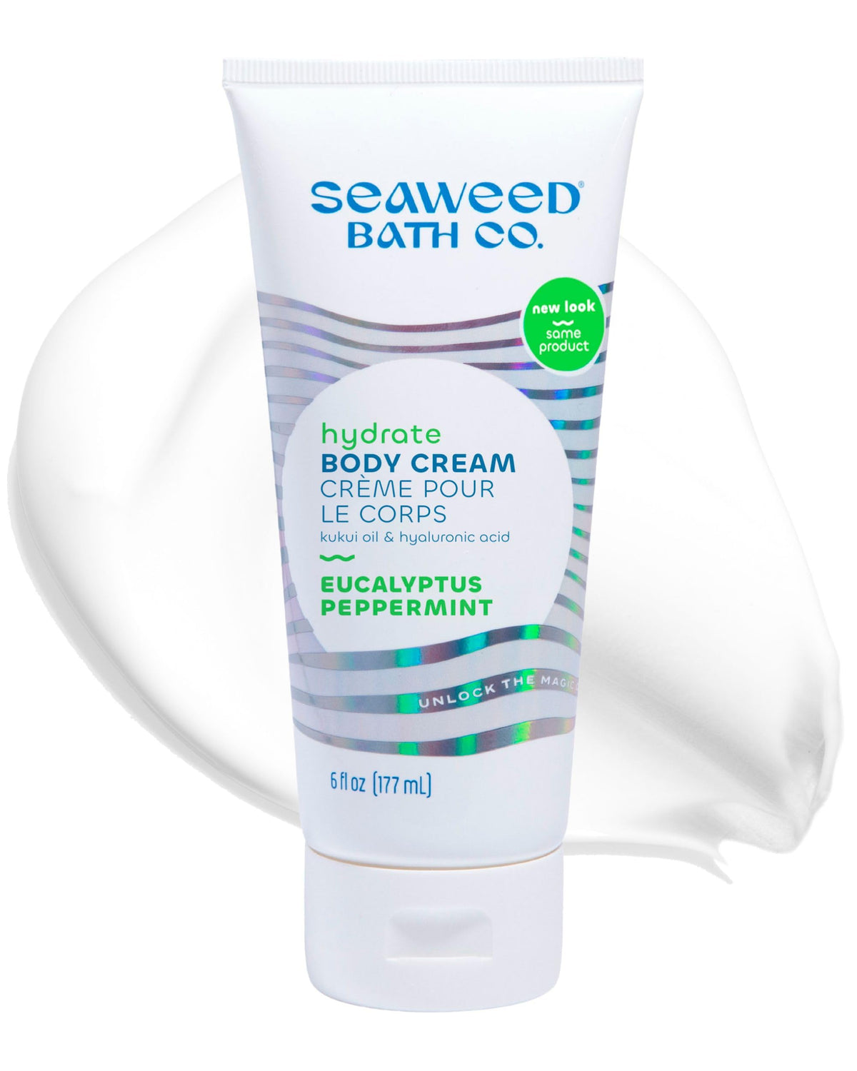 Seaweed Bath Co. Energize Body Cream, Grapefruit Orange (6 oz)