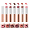 YIBABY 6 Pcs Lip Tint Hydrating, Tinted Lip Balm, Deep Nourishing Glossy Lipstick Set, Long Lasting Moisturizing Lip Care Balm Lip Makeup for Dry, Cracked and Chapped Lips