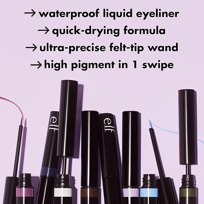 e.l.f. H2O Proof Inkwell Eyeliner Pen, Navy Baby