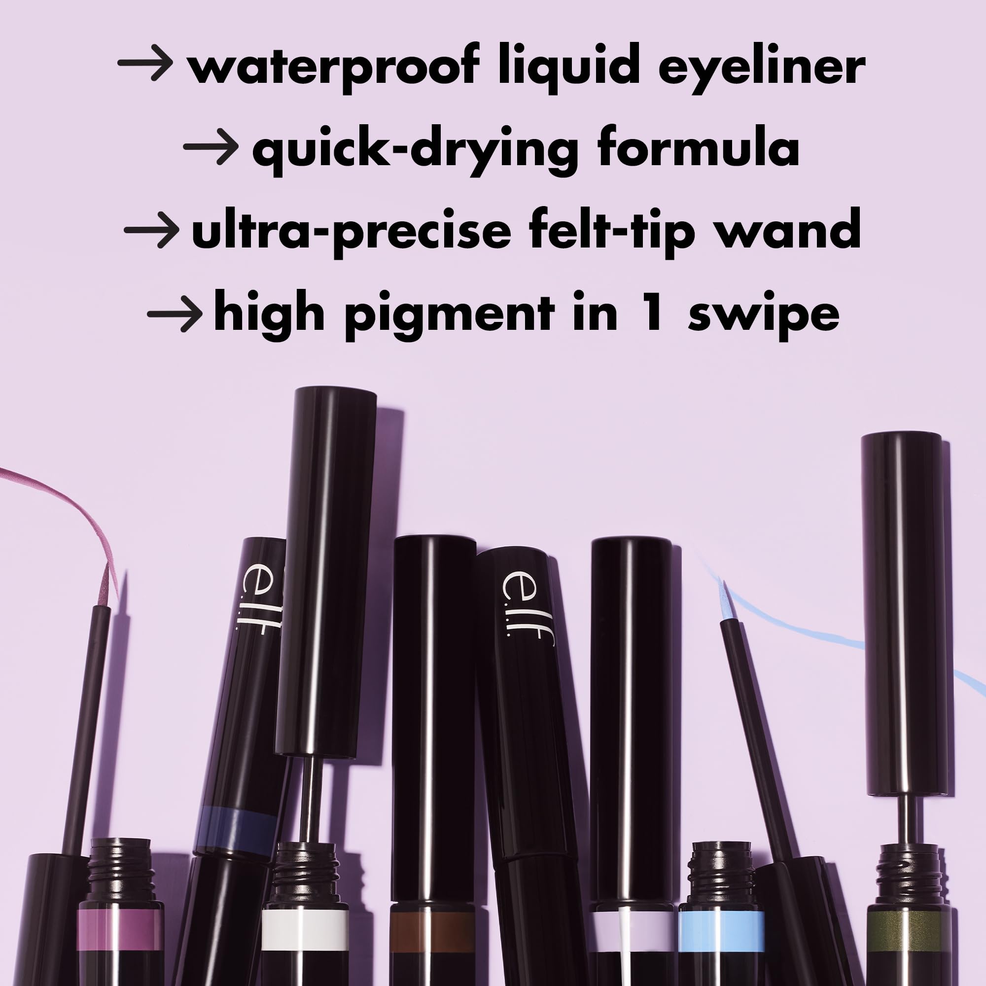 e.l.f. H2O Proof Inkwell Eyeliner Pen, Navy Baby