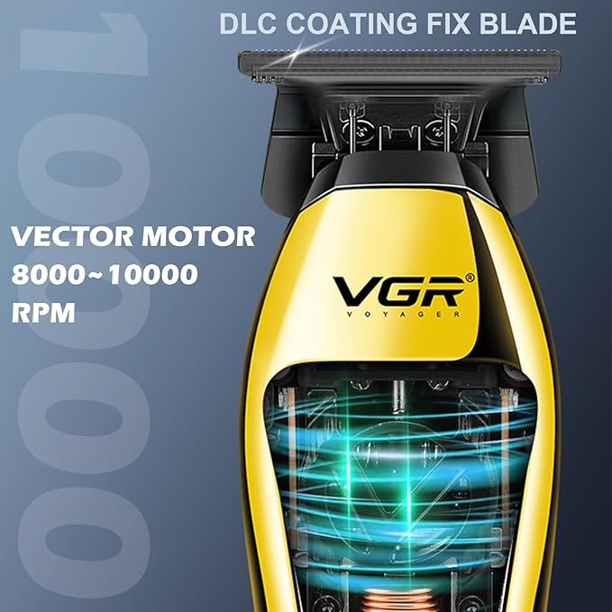 VGR 994 Professional Hair Trimmer for Men with Zero-Gap T-Blade