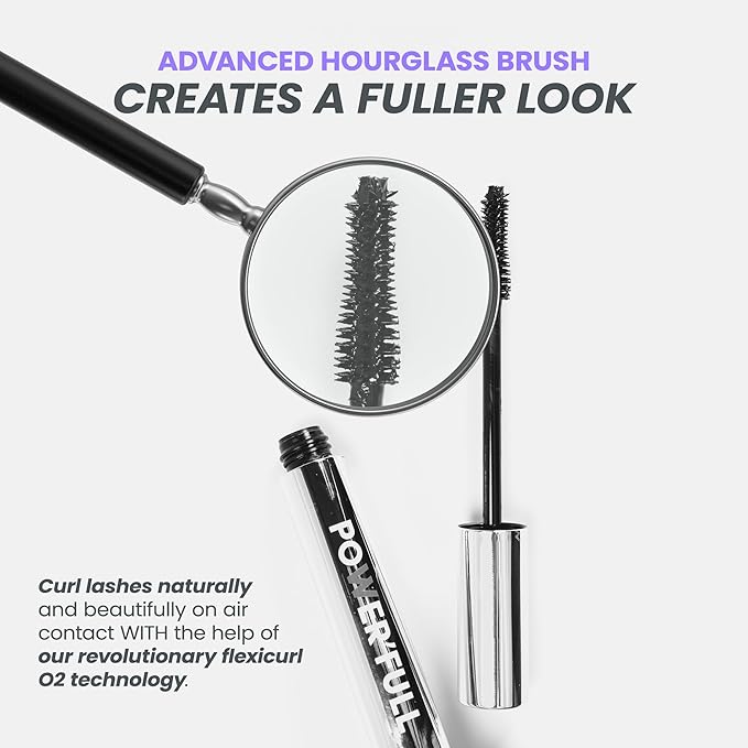 Wonderskin Power'full Mascara - Black Mascara for Length & Volume