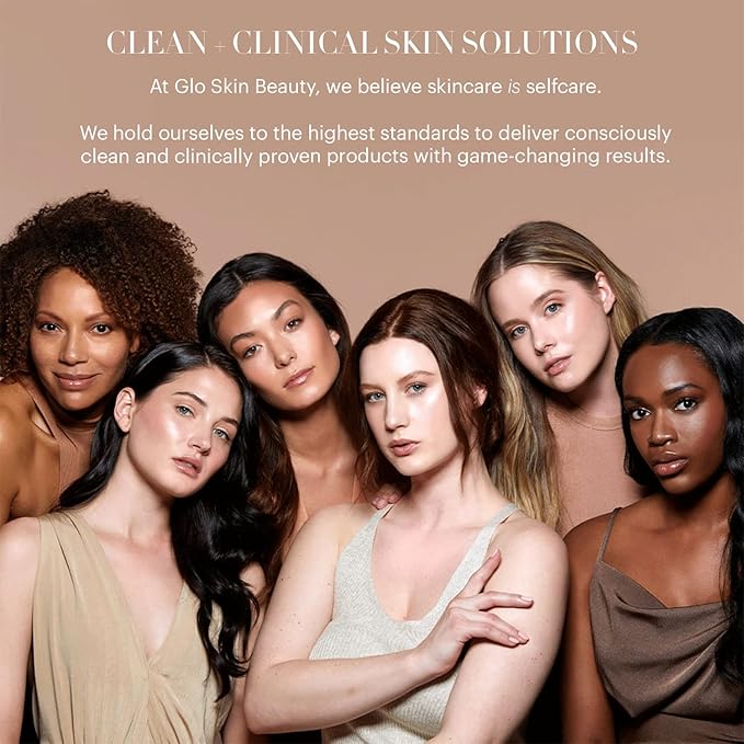 Glo Skin Beauty C-Shield Anti-Pollution Moisture Tint SPF 30, 10W-Dark – Tinted Moisturizer with SPF, Lightweight Tinted Sunscreen for Face, Vitamin C & Squalane, Dewy Sheer Coverage, All Skin Types