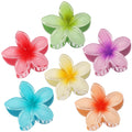 CHANDAT Flower Hair Clips 6 PCS Hair Accessories for Women - Hawai