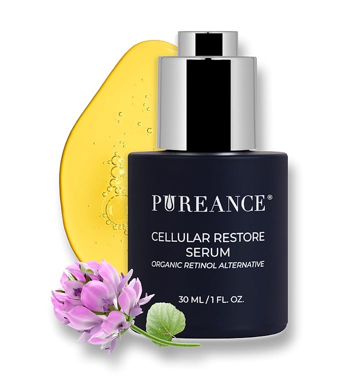 PUREANCE Cellular Restore Serum - Organic Bakuchiol Plumping Serum