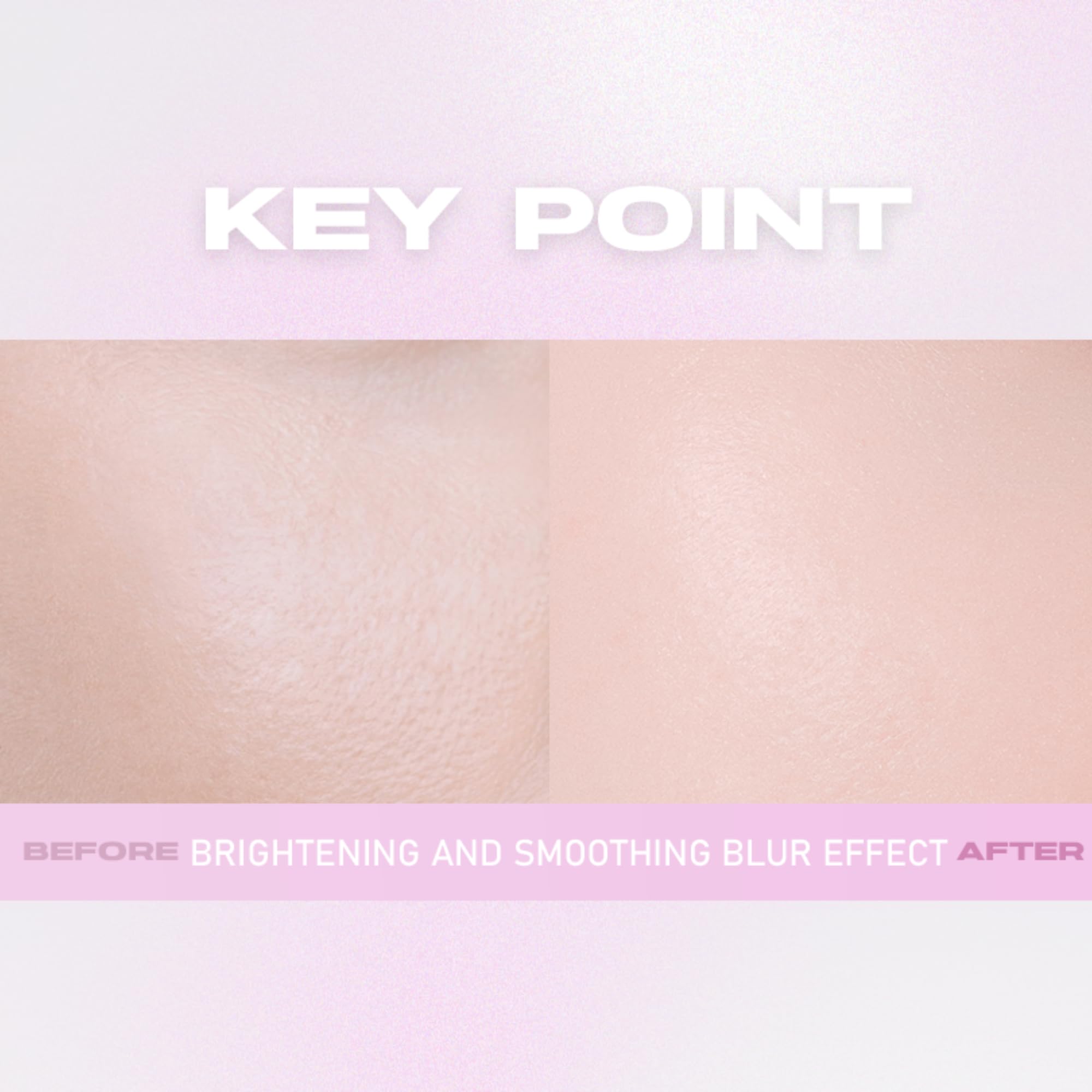 ABOUT TONE Powder Pact - Pressed Powder Compact with Mirror and Puff Makeup Fixing Setting Natural Blur Semi-Matte Finish Transparent Face Tone-Up Oil & Sebum Control Vegan (GLOW POWDER PACT)
