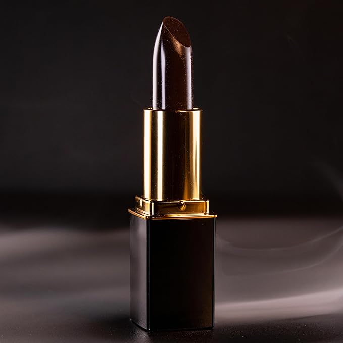 L'Paige pH Color-Changing Black Lipstick | Black to Wine Magenta Transformation | Aloe Vera Moisturizing Formula | Long-Lasting Lip Stain-Like Color | Shade LBK