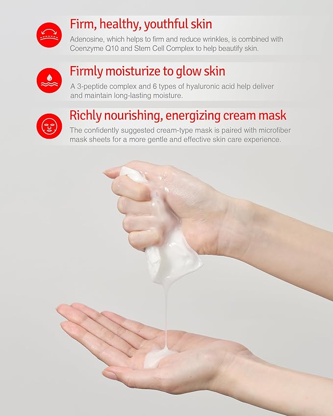 VITABRID C12 Dual Mask Korean Face Mask for Anti Aging, Firming, Hydrating, Nourishing with Highly Concentrated Peptide, Vitamin C Essence - Hypoallergenic Microfiber Sheet, 1.02 fl.oz. 5 Sheets