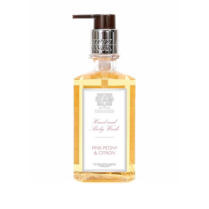 Antica Farmacista Hand & Body Wash - Luxury Nourishing & Hydrating Hand Cleansing Wash - Bath & Body Gift - Peonia, Gardenia & Rosa, 10 fl oz