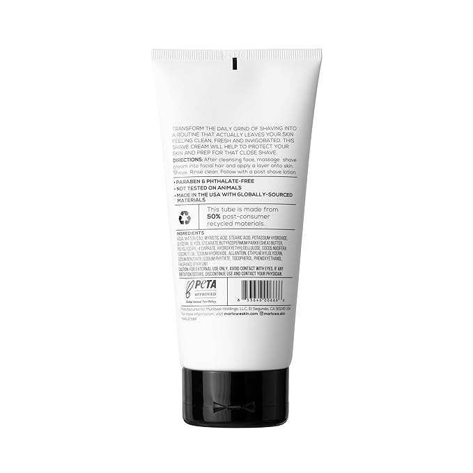 MARLOWE. Men's Shaving Kit, 2-Pk, Shave Cream & Post Shave Lotion, 6oz Each