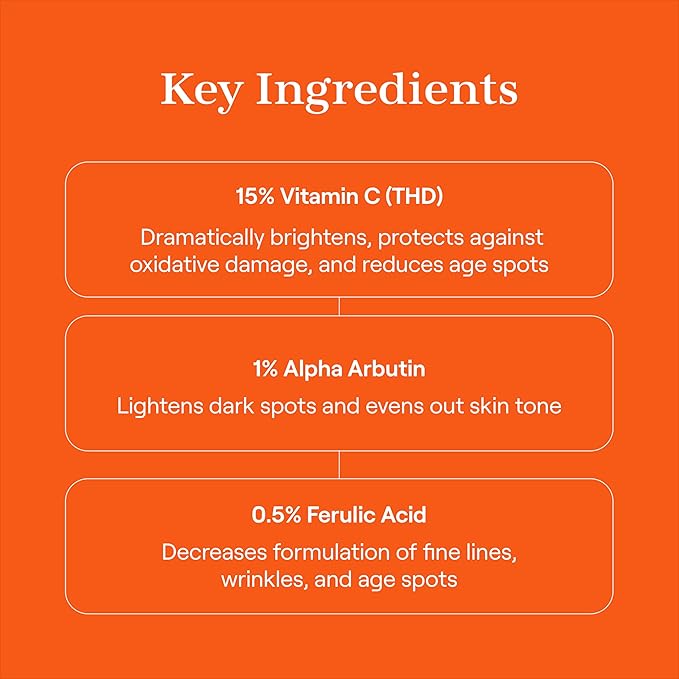 Live Tinted Superbright 15% Vitamin C Face Serum Stick Balm, 0.5 oz