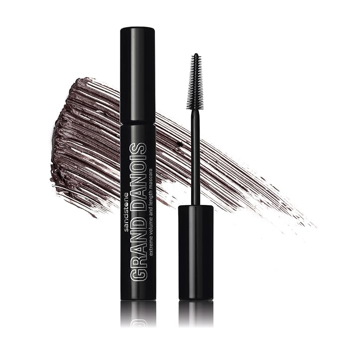 Sandstone Scandinavia Hypoallergenic Mascara for Sensitive Eyes (Brown)