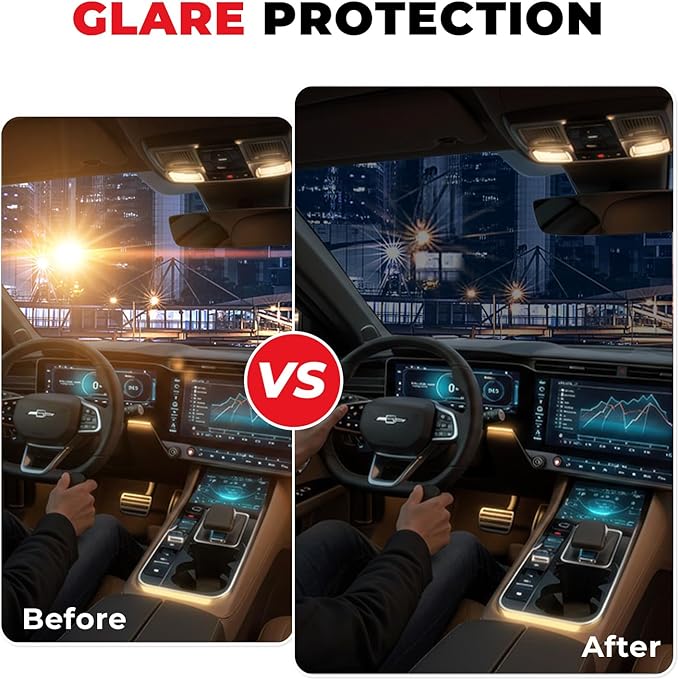5% Premium Carbon Car Window Tint 20in x 20FT 5-Layers PET Privacy Film Heat, UV, and IRR Block Tint for Cars or Building Adhesive Film Easy Shrink, Plotter Friendly Pro Grade