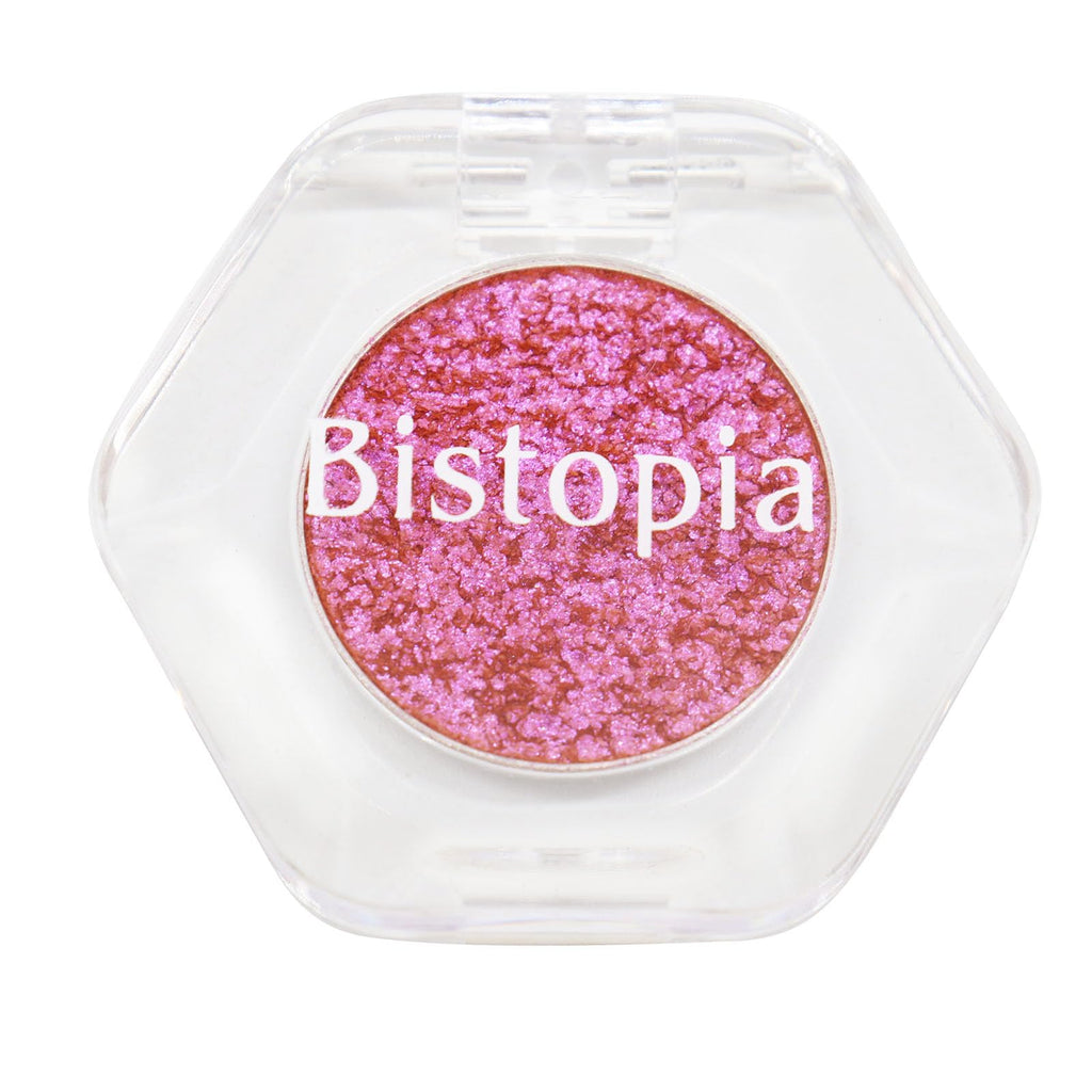 Bistopia Holographic Glitter Single Eyeshadow, Pearlescent Shimmer Metallic Cream Powder Eye Makeup, Blendable Long Lasting Waterproof, Multi-Use Face Highlighter, 2g (Oriel)