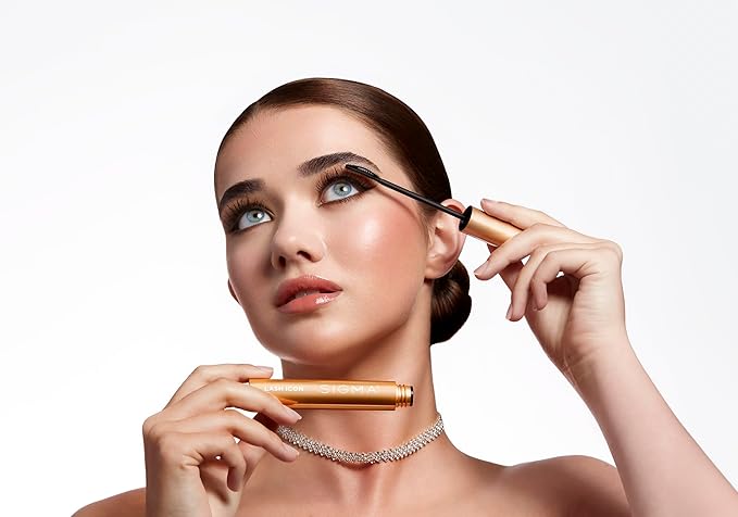 Sigma Beauty Lash Icon Lengthening & Volumizing Tubing Mascara (Black) — Smudge Resistant Mascara with Curved Wand, Lightweight Buildable Formula for Defined, Lifted Lashes and All Day Wear