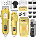 HIENA PRO Hair Clippers for Men, 4-in-1 Professional Barber Kit
