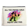 UPNEGE Softball Catcher Makeup Bag Gifts for Women Teens