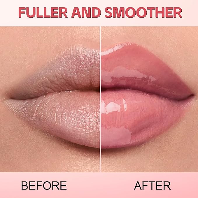 AFGHOUZ 3D Voluming Lip Gloss Long Lasting Moisturizing Lip Gloss for Women Shine and Glowy Finish Lip Makeup