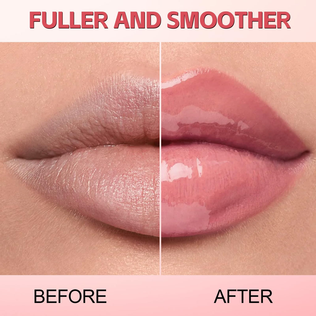 AFGHOUZ 3D Voluming Lip Gloss Long Lasting Moisturizing Lip Gloss for Women Shine and Glowy Finish Lip Makeup