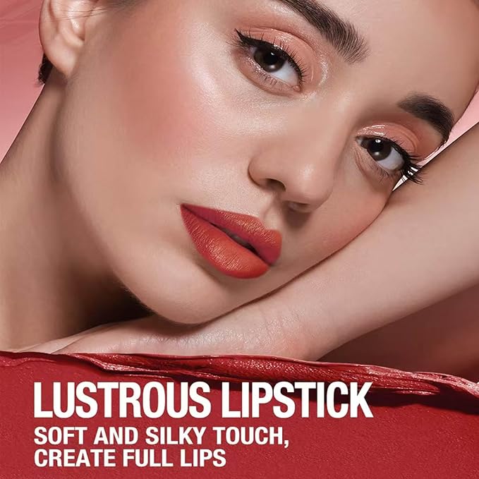 Maxzitank Velvet Matte Lipstick, Long Lasting Waterproof Non Transfer, Moisturizing Non-Drying Fog Lipstick for All Skin Tones Daily Makeup 05