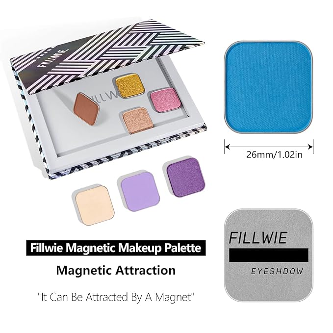 Fillwie Cornflower Blue Matte Eyeshadow Single Refill - Blue Tide