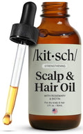 Kitsch Rosemary Oil for Hair Growth -With Castor Oil, Biotin & Jojoba- 60mL