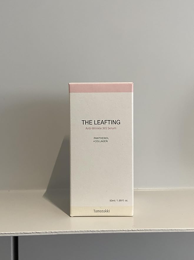 Tomotokki The Leafting Anti-Wrinkle 365 Serum 50ml(1.69fl oz) – Korean Skincare Essence – Glow Up – Even Tone Booster