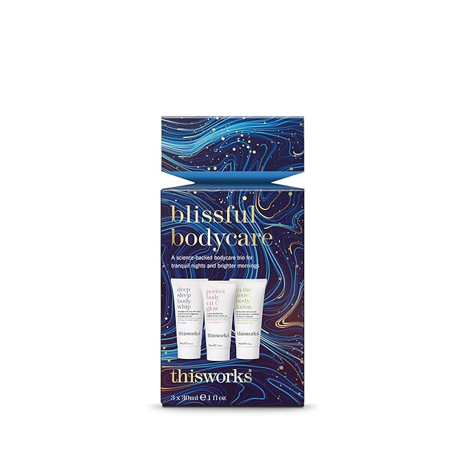 THISWORKS Blissful Bodycare Trio: Body Whip, Vit C Body Glow & Body Lotion