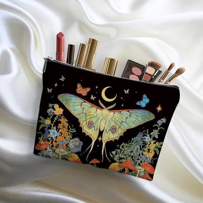 DHKG Butterfly Makeup Bag Butterfly Gifts for Women Girls Friend Daughter