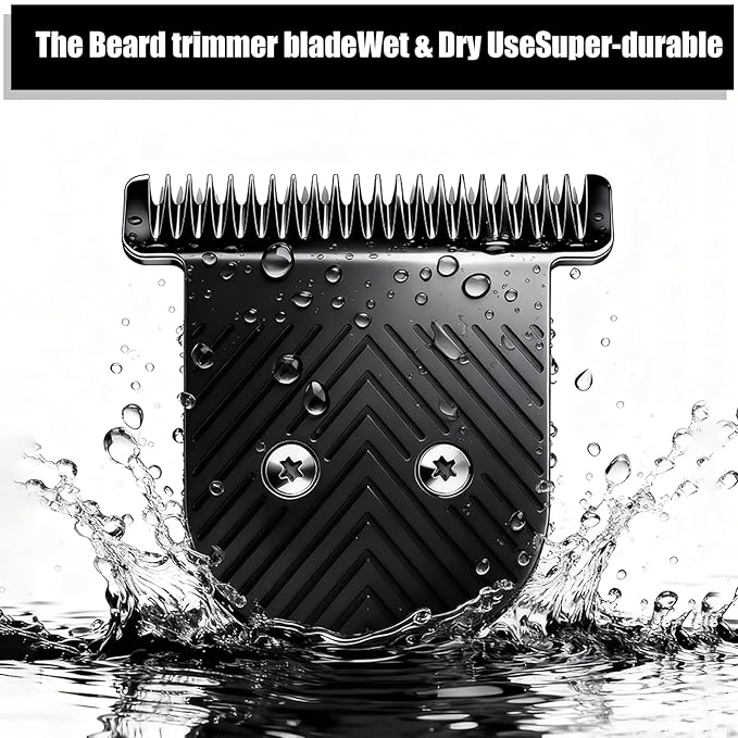AUDOC Premium Stainless Steel T Blade Replacement for MANSCAPED The Beard Hedger