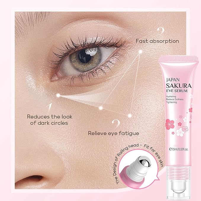 Sakura Skin Care Set, Skincare for Girls 10-12, Birthday Gifts for Teen Girls,Travel Size Set -7Pcs Cherry Blossom Hydrating Routine Kit for Women (One Size, Cherry Blossom-StyleA-Bae Moisturizing)