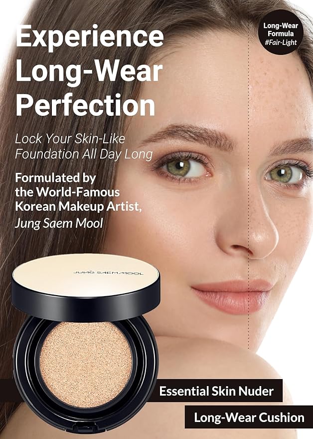 Skin Nuder Longwear Cushion | Refill Included (SPF 50, 17 Fair Light)