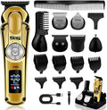 DSP 6-in-1 Grooming Kit for Men, Cordless Rechargeable Trimmer Set